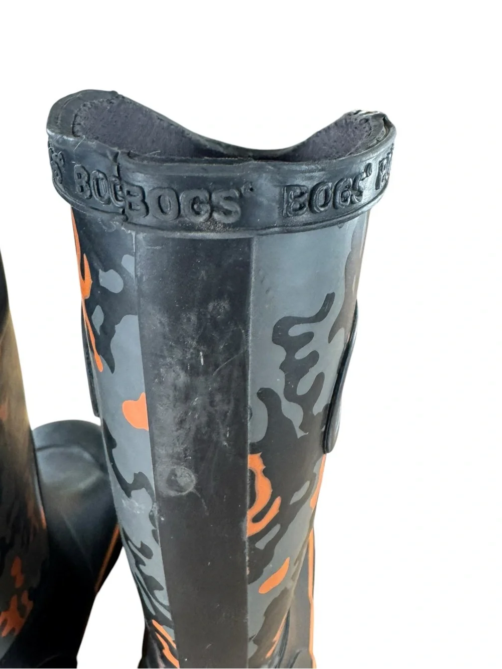 BOGS Neo Camo Kids Boys Toddler Boots Size 13 Waterproof Round Toe Rainboot
